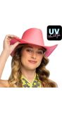 Hoge Neonroze Festival Cowboyhoed