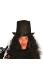 Hoge Zwarte Slash Hoed