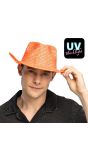 Holland Oranje Cowboyhoed met Pailletten