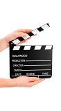Hollywood Film Klapbord Zwart