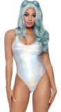 Holografisch Metallic Turnpakje Dames