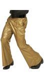 Holografische Broek Goud