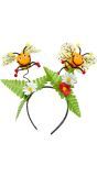 Hoofdband met Bijtjes en Bloemen
