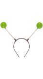 Hoofdband met Groene Antennes