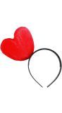 Hoofdband met Rood Hart