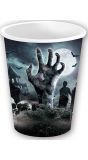 Horror Begraafplaats Partybekers 240ml