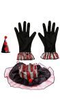 Horror Clown Accessoire Setje