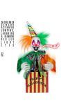 Horror Clown In Doos Halloween Decoratie