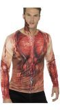 Huid Lichaam Shirt Halloween