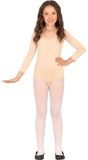 Huidskleur Lange Mouwen Leotard Kind