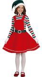 Hulpje Van De Kerstman Jurk Kind