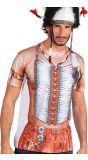 Indianen Opperhoofd Shirt Heren