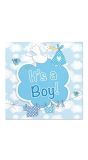 It's A Boy Geboorte Servetten 20 Stuks