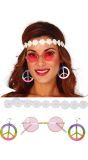 Jaren 60 Hippie Accessoire Set