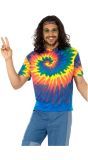 Jaren 60 Tie Dye T-Shirt