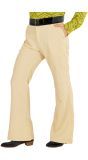 Jaren 70 Broek Beige