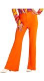 Jaren 70 Broek Dames Oranje