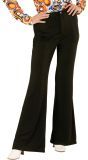 Jaren 70 Broek Dames Zwart