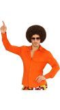 Jaren 70 Shirt Oranje