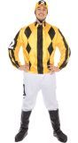 Jockey Kostuum Geel Zwart