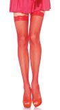 Jolie Visnet Kousen met Kant Rood