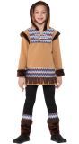 Jongens Eskimo Outfit Bruin