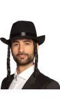 Joodse Rabbi Hoed met Haar
