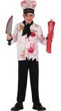 Kanibaal Chef Kok Kostuum Kind Halloween