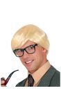 Karel Blonde Pruik Heren