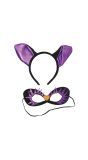 Katten Masker met Haarband