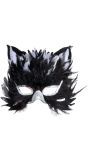 Katten Oogmasker met Veren
