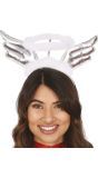 Kerst Engel Haarband met Vleugels en Halo