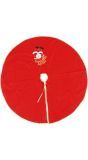 Kerstboom Kleed Merry Christmas Rood 120cm