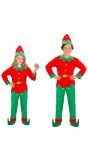 Kerstelf Hulpje Kostuum Kind