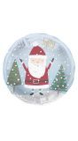 Kerstman Folieballon Kerstmis 45x45cm