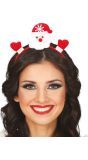Kerstman met Sneeuwvlokje Haarband