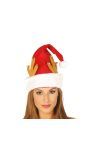 Kerstman Muts met Rendier Oren