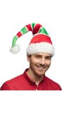 Kerstmis Elven Puntmuts Rood Groen
