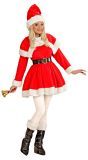 Kerstvrouw Kostuum Luxe