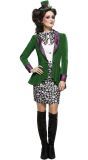 Keurige Mad Hatter Vrouwen Outfit