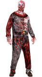 Killer Clown Halloween Kostuum Heren