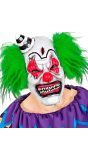 Killer Clown Masker met Hoedje en Haar