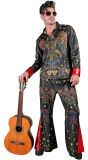 King of Rock & Roll Kostuum Zwart Heren
