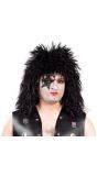 Kiss Shockrock Pruik Zwart