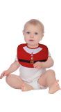 Klassieke Kerstman Baby Slabbetje