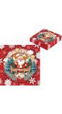 Klassieke Kerstman Kerst Servetten 20 Stuks