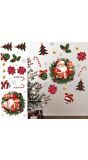 Klassieke Kerstman Muur Stickers