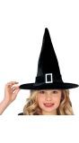 Klassieke Zwarte Heksenhoed Kinderen