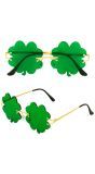 Klavertje Vier Bril St Patricks Day Dames Heren