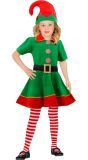 Kleine Kerstelf Jurkje Meisjes